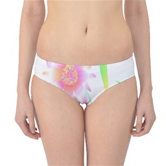 Flower Pattern T- Shirtflower T- Shirt Hipster Bikini Bottoms by maxcute