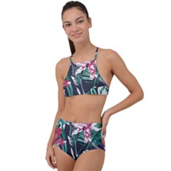 Hawaii T- Shirt Hawaii Branch Trend T- Shirt High Waist Tankini Set by maxcute