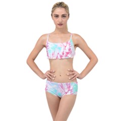 Hawaii T- Shirt Hawaii Glumiflorales Pattern T- Shirt Layered Top Bikini Set by maxcute