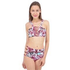 Hawaii T- Shirt Hawaii Indian Flower Modern T- Shirt Cage Up Bikini Set by maxcute