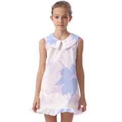 Hawaii T- Shirt Hawaii Woods Kisses T- Shirt Kids  Pilgrim Collar Ruffle Hem Dress by maxcute