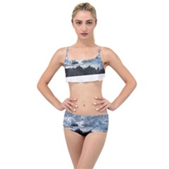 Iceberg T- Shirt Iceberg T- Shirt Layered Top Bikini Set by maxcute