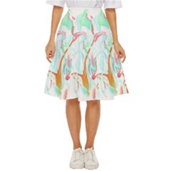 Lotus Flower T- Shirt Lotus Fantasy T- Shirt Classic Short Skirt by maxcute