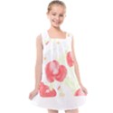 Love T- Shirt Love Garden Pattern T- Shirt Kids  Cross Back Dress View1