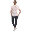 Mandala Artwork T- Shirt Mandala Etched In Granite T- Shirt Short Sleeve Zip Up Jacket View2