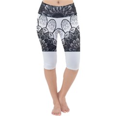 Mandala T- Shirt Mandala The Sunrise Series 004 T- Shirt Lightweight Velour Cropped Yoga Leggings by maxcute