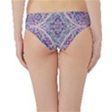 Psychedelic Pattern T- Shirt Psychedelic Pastel Fractal All Over Pattern T- Shirt Hipster Bikini Bottoms View2