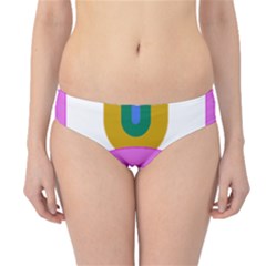 Rainbow T- Shirt Pink Double Rainbow Arc T- Shirt Hipster Bikini Bottoms by maxcute