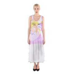 Snail Gifts T- Shirtsnail T- Shirt Sleeveless Maxi Dress by maxcute