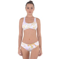 Strong T- Shirt Strong Forest Tropical T- Shirt Criss Cross Bikini Set by maxcute