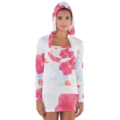 Tropical T- Shirt Tropical Beautiful Meadow T- Shirt Long Sleeve Hooded T-shirt by maxcute