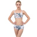 Tropical T- Shirt Tropical Garden Sheet T- Shirt Layered Top Bikini Set View1