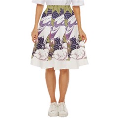 Tropical T- Shirt Tropical Pattern Floriculture T- Shirt Classic Short Skirt by maxcute