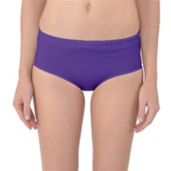 Lavender Twilight Mid-waist Bikini Bottoms by HWDesign