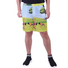 Large Men s Pocket Shorts by SymmekaDesign