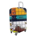 Abstract Statistics Rectangles Classification Luggage Cover (Small) View2