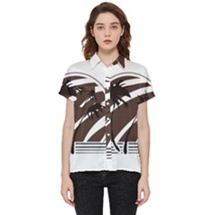 Palm Tree Design-01 (1) Short Sleeve Pocket Shirt by thenyshirt