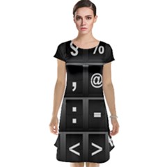 Timeline Character Symbols Alphabet Literacy Read Cap Sleeve Nightdress by Jancukart