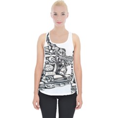 Scarface Movie Traditional Tattoo Piece Up Tank Top by tradlinestyle