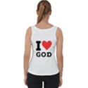 I love god Velvet Tank Top View2