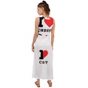 I love christ V-Neck Chiffon Maxi Dress View2