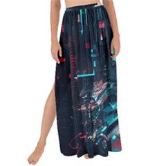 Who Sample Robot Prettyblood Maxi Chiffon Tie-up Sarong by Ravend