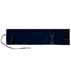 Skyline Brisbane Sunset Downtown Roll Up Canvas Pencil Holder (l) by Ravend