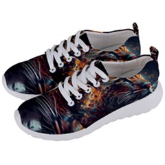 Leopard Feline Artwork Art Fantasy Men s Lightweight Sports Shoes by Ravend