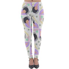 Pattern Pastel Drawing Art Lightweight Velour Leggings by Uceng