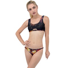 Nebula Galaxy Stars Astronomy The Little Details Bikini Set by Uceng