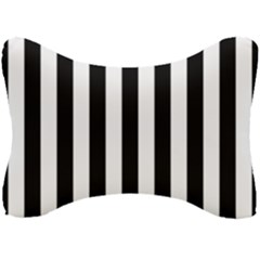 Illustration Stripes Geometric Pattern Seat Head Rest Cushion by Uceng