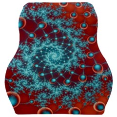 Fractal Pattern Background Car Seat Velour Cushion  by Uceng