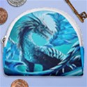 Ice Dragon Horseshoe Style Canvas Pouch View1