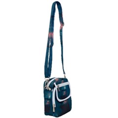 Swimming  Shoulder Strap Belt Bag by artworkshop