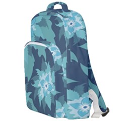 Graphic Design Wallpaper Abstract Double Compartment Backpack by Ravend