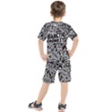 Arctic Monkeys Digital Wallpaper Pattern No People Creativity Kids  Tee and Shorts Set View2