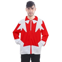 Canada Flag Canadian Flag View Men s Half Zip Pullover by Ravend