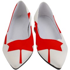 Canada Flag Canadian Flag View Women s Block Heels  by Ravend