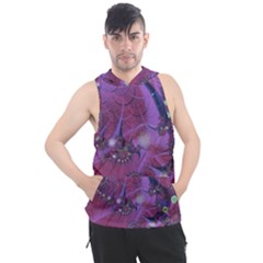 Fractal Math Abstract Abstract Art Digital Arts Men s Sleeveless Hoodie by Ravend