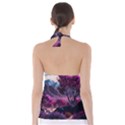 Landscape Landscape Painting Purple Purple Trees Babydoll Tankini Top View2