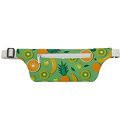 Fruit Tropical Pattern Design Art Pattern Active Waist Bag by Ravend