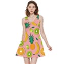 Fruits Tropical Pattern Design Art Inside Out Reversible Sleeveless Dress View3