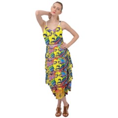 Psychedelic Rock Jimi Hendrix Layered Bottom Dress by Jancukart