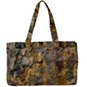 Rusty Orange Abstract Surface Canvas Work Bag View1