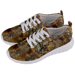 Rusty Orange Abstract Surface Men s Lightweight Sports Shoes by dflcprintsclothing