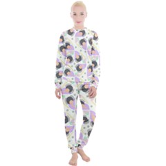 Pattern Pastel Drawing Art Women s Lounge Set by Ravend