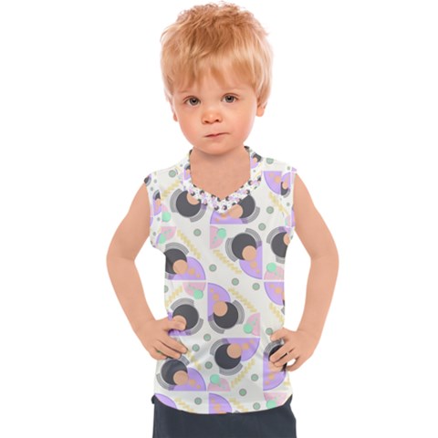 Pattern Pastel Drawing Art Kids  Sport Tank Top by Ravend