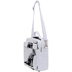 Foxy Lady Concept Illustration Crossbody Day Bag by dflcprintsclothing