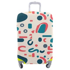 Shapes Pattern  Luggage Cover (medium) by Sobalvarro