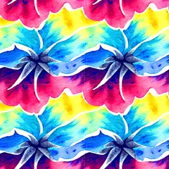 Watercolor Abstract Pineapple by GardenOfOphir